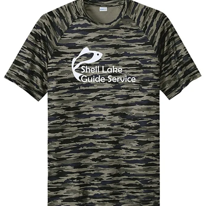 Camo Print T-Shirt