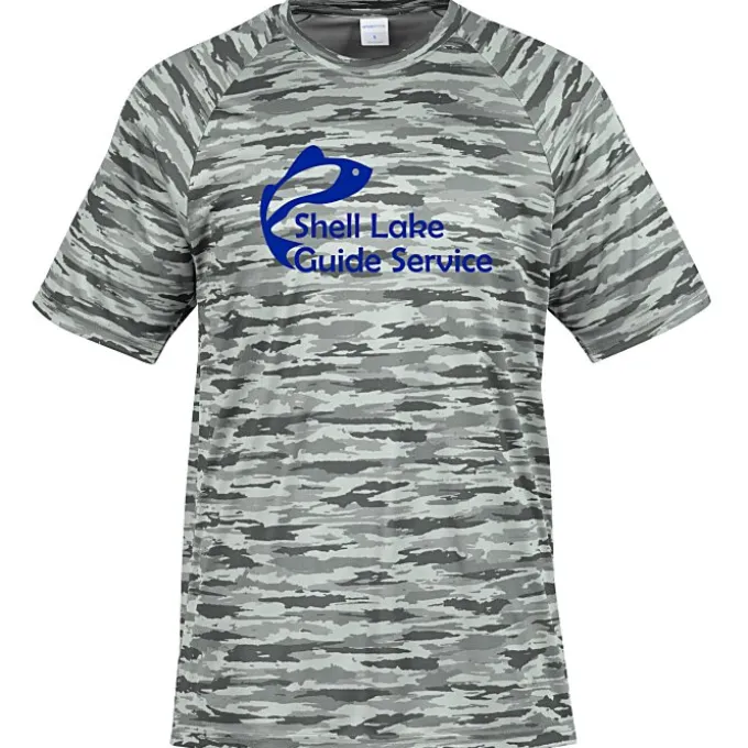 Camo Print T-Shirt