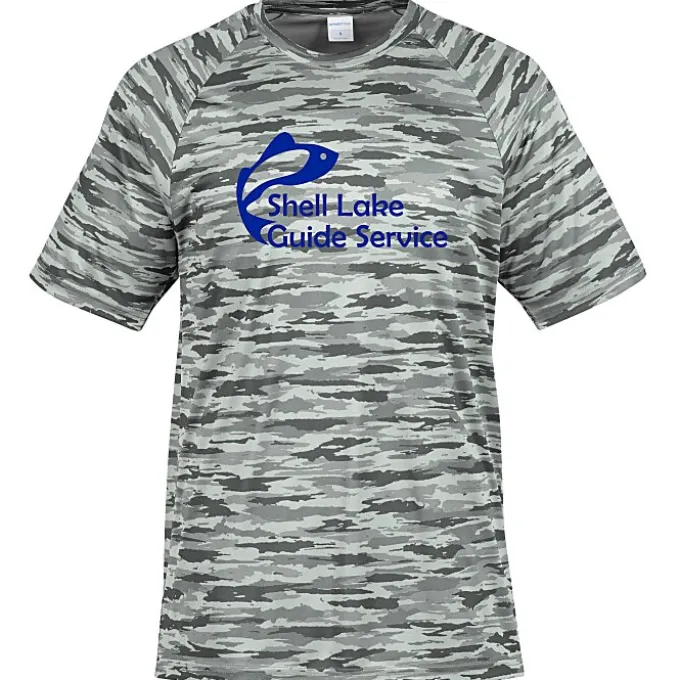 Camo Print T-Shirt