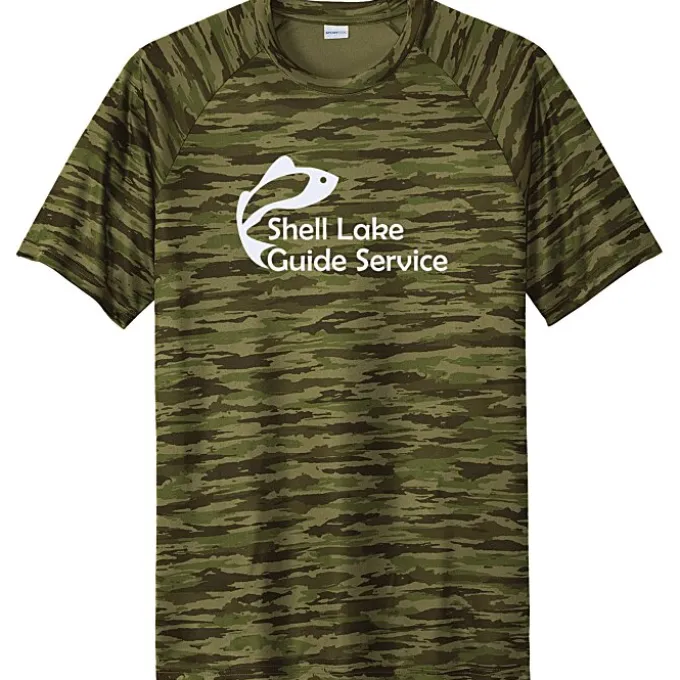 Camo Print T-Shirt