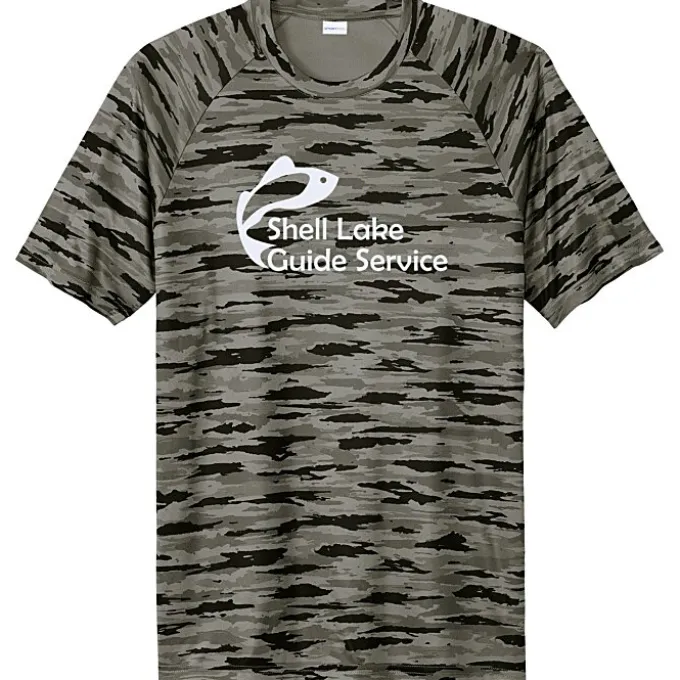 Camo Print T-Shirt