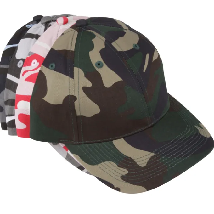 Camouflage Cotton Twill Cap - 24 hr