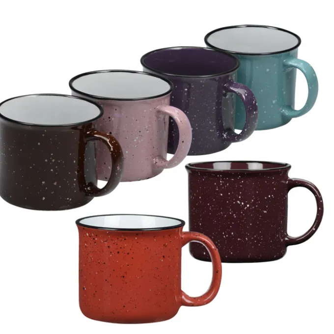 Campfire Ceramic Mug - Colors - 15 oz