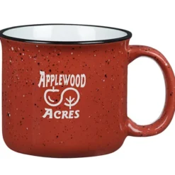Campfire Ceramic Mug - Colors - 15 oz - Laser Engraved