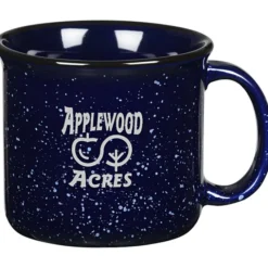 Campfire Ceramic Mug - Colors - 15 oz - Laser Engraved