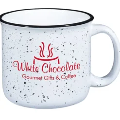 Campfire Ceramic Mug - White - 15 oz