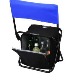 24-Can Cooler Chair with Back Rest