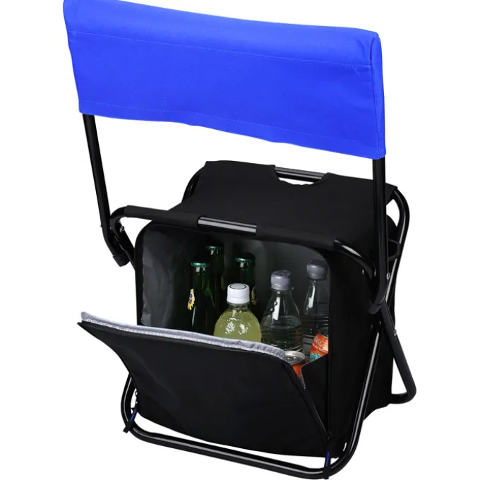 24-Can Cooler Chair with Back Rest