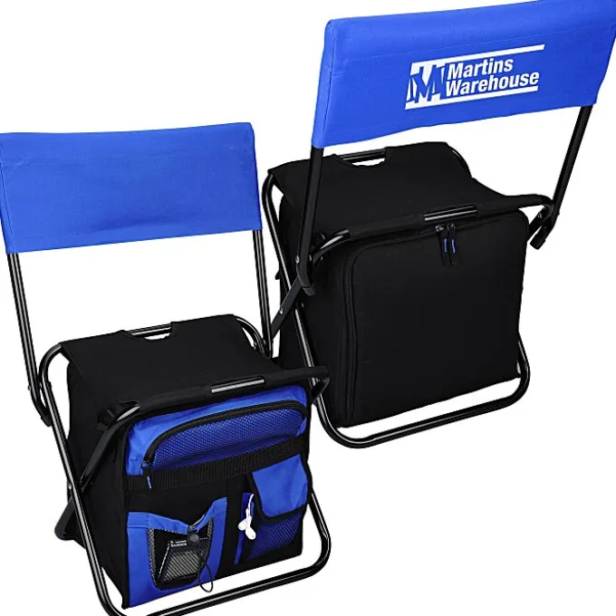 24-Can Cooler Chair with Back Rest