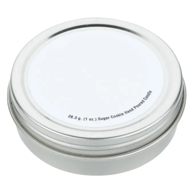 Candle in Metal Tin - 1 oz - Sugar Cookie