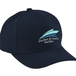 Canvas Five Panel Snapback Cap - 24 hr