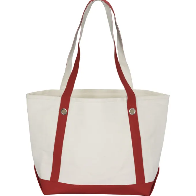 Canvas 12-oz Sailing Tote - 13 inches x 20 1/2 inches