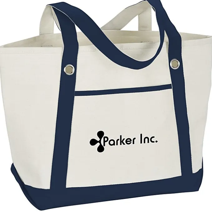 Canvas 12-oz Sailing Tote - 13 inches x 20 1/2 inches