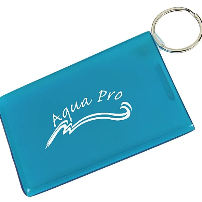 Card Keeper with Keychain - Translucent