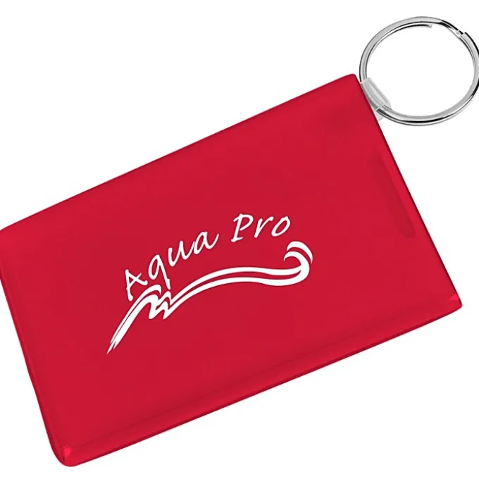 Card Keeper with Keychain - Translucent