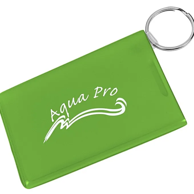 Card Keeper with Keychain - Translucent