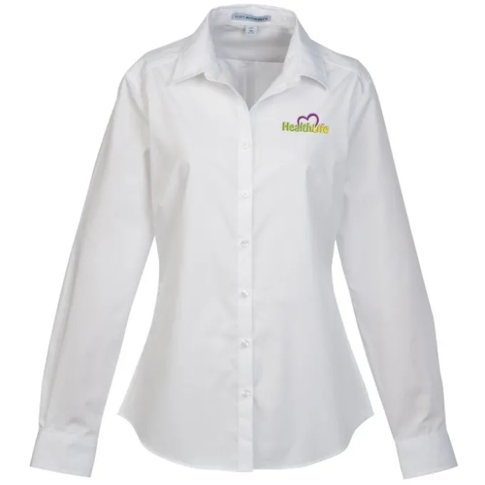 Carefree Poplin Shirt - Ladies'