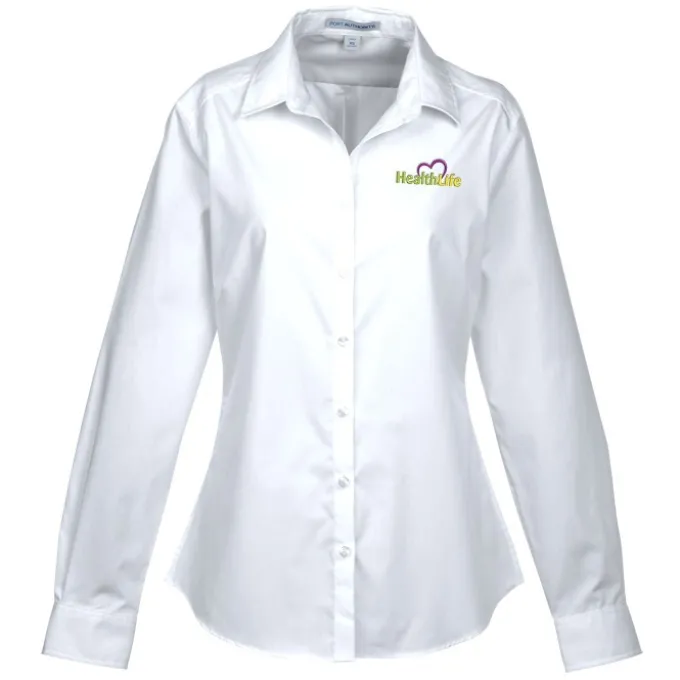 Carefree Poplin Shirt - Ladies'