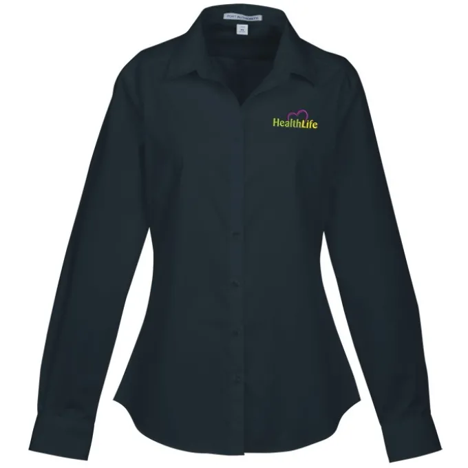 Carefree Poplin Shirt - Ladies'