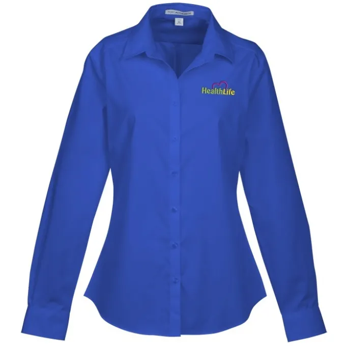 Carefree Poplin Shirt - Ladies'