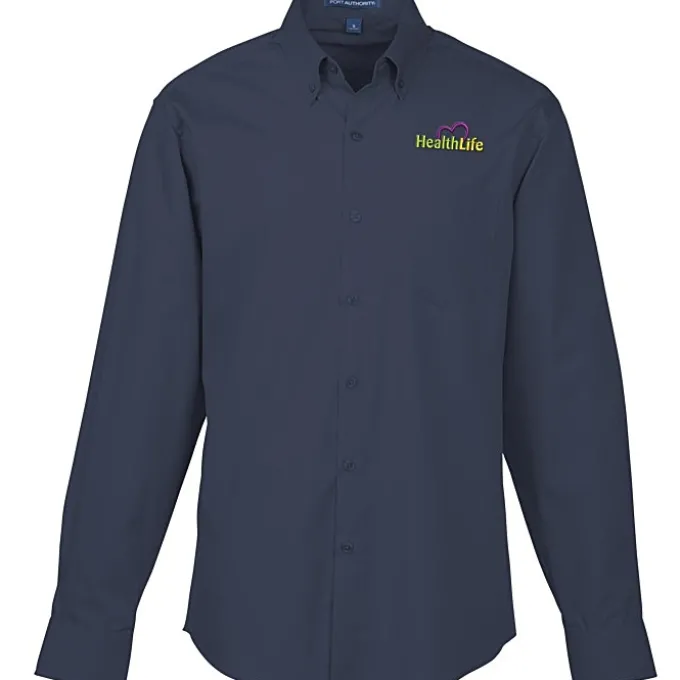 Carefree Poplin Shirt - Men's