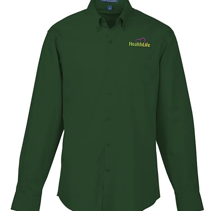 Carefree Poplin Shirt - Men's
