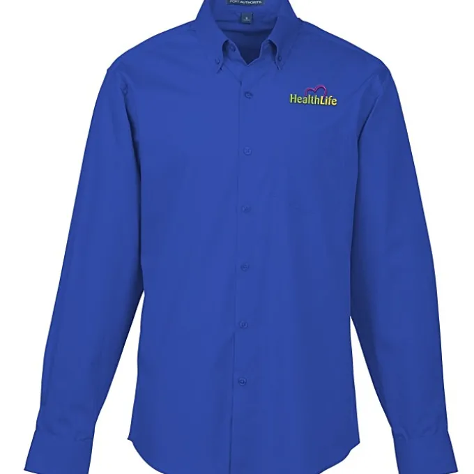 Carefree Poplin Shirt - Men's