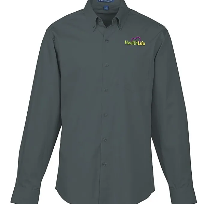 Carefree Poplin Shirt - Men's
