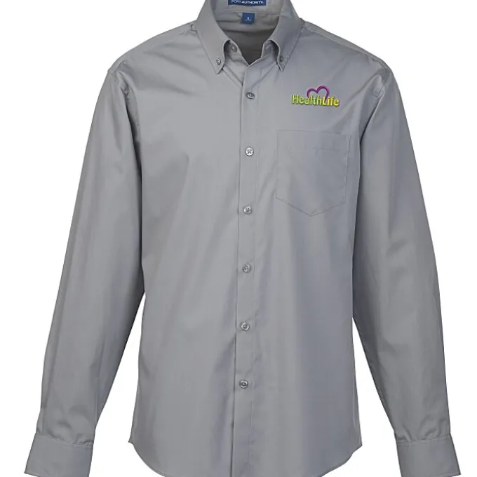 Carefree Poplin Shirt - Men's