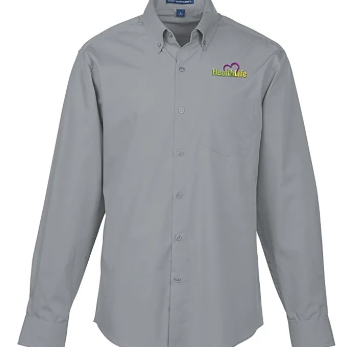 Carefree Poplin Shirt - Men's