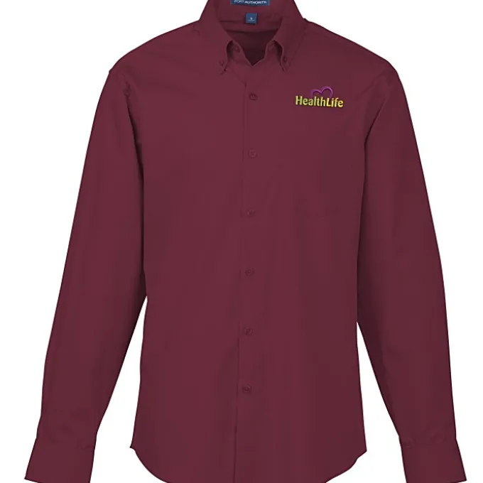 Carefree Poplin Shirt - Men's