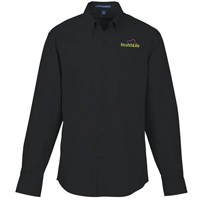 Carefree Poplin Shirt - Men's - 24 hr