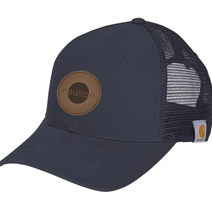 Carhartt Canvas Trucker Cap - Laser Engraved Patch
