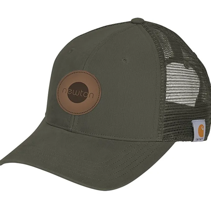 Carhartt Canvas Trucker Cap - Laser Engraved Patch