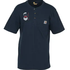 Carhartt Henley T-Shirt - Embroidered
