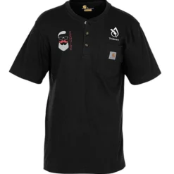 Carhartt Henley T-Shirt - Embroidered