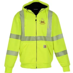 Carhartt High-Visibility Thermal-Lined Full-Zip Hoodie