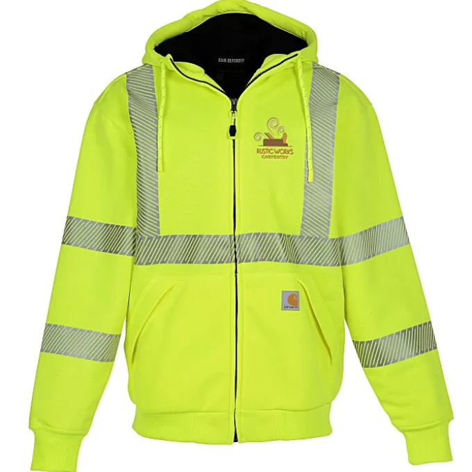 Carhartt High-Visibility Thermal-Lined Full-Zip Hoodie