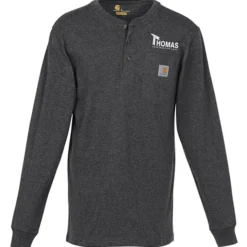 Carhartt Long Sleeve Henley Shirt - Screen