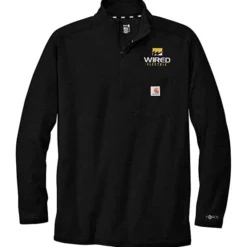 Carhartt Midweight 1/4-Zip Long Sleeve T-Shirt