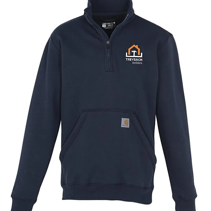 Carhartt Midweight 1/4-Zip Mock Neck Sweatshirt