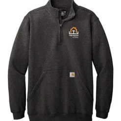 Carhartt Midweight 1/4-Zip Mock Neck Sweatshirt
