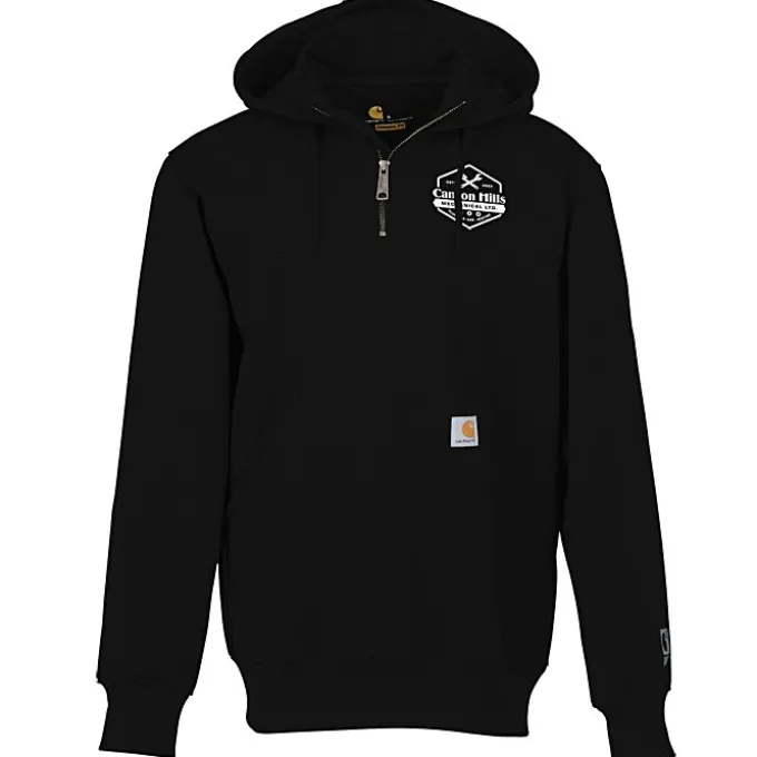 Carhartt Paxton Heavyweight 1/4-Zip Hoodie - Screen