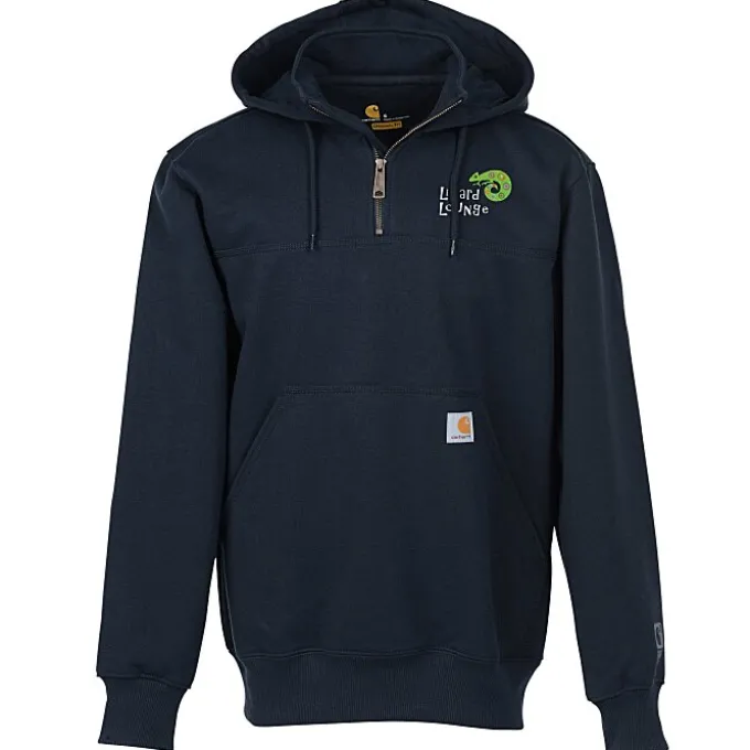 Carhartt Paxton Heavyweight 1/4-Zip Hoodie - Embroidered - 24 hr