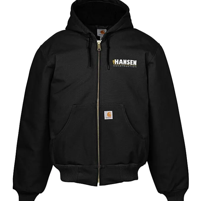 Carhartt Quilted Flannel Lined Duck Active Jacket - 24 hr