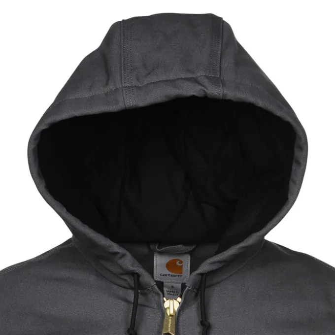 Carhartt Quilted Flannel Lined Duck Active Jacket - 24 hr