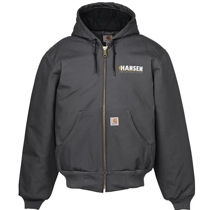 Carhartt Quilted Flannel Lined Duck Active Jacket - 24 hr