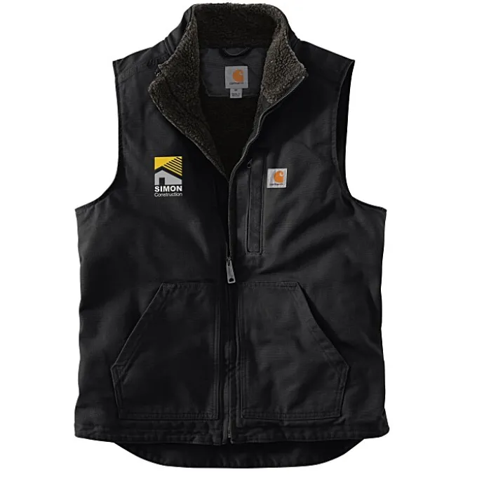 Carhartt Washed Duck Sherpa Lined Vest