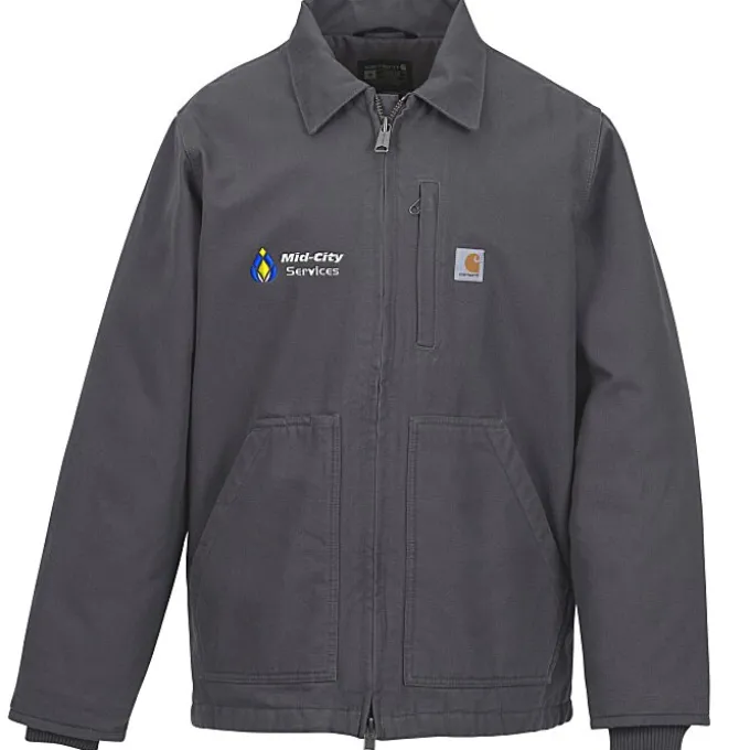 Carhartt Washed Duck Sherpa Lined Jacket