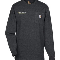 Carhartt Workwear Long Sleeve Pocket T-Shirt - Embroidered
